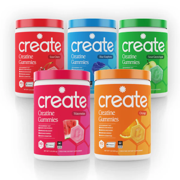 High Five Bundle Creatine Monohydrate Gummies Tub