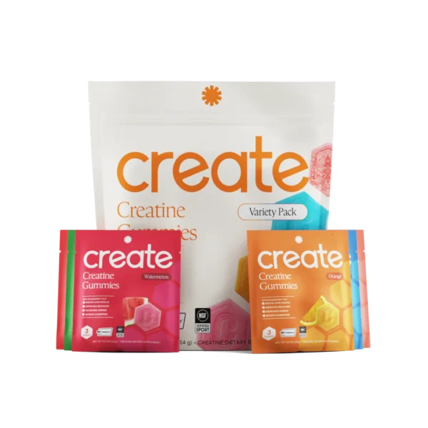 Variety Pack Creatine Monohydrate Gummies