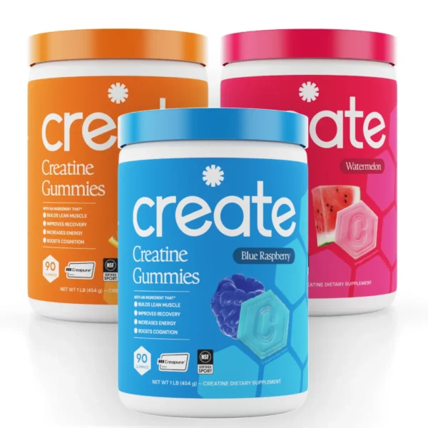 Starter Bundle Creatine Monohydrate Gummies Tub